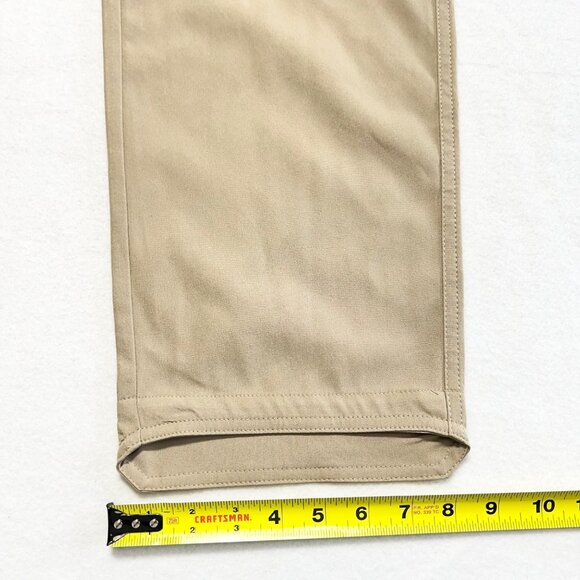 Flexcamo Tactical Series Men's Stretch Elastic Waist Beige Cargo Pants XL-32 NWT - Picture 11 of 12